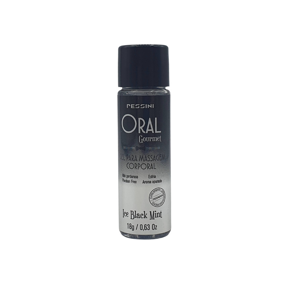 Gel Lubrificante Efeito Frio - 2 Sabores - 18g | Pessini