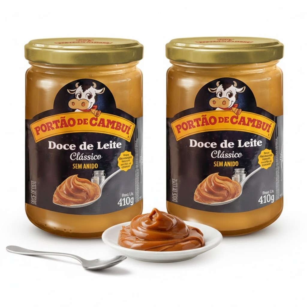 Kit c/ 2und Doce de Leite Tradicional PORTÃO DO CAMBUI 410g