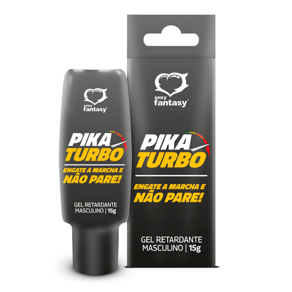 Gel Retardante Masculino - 15g | Sexy Fantasy Pika Turbo em Oferta na Shopee