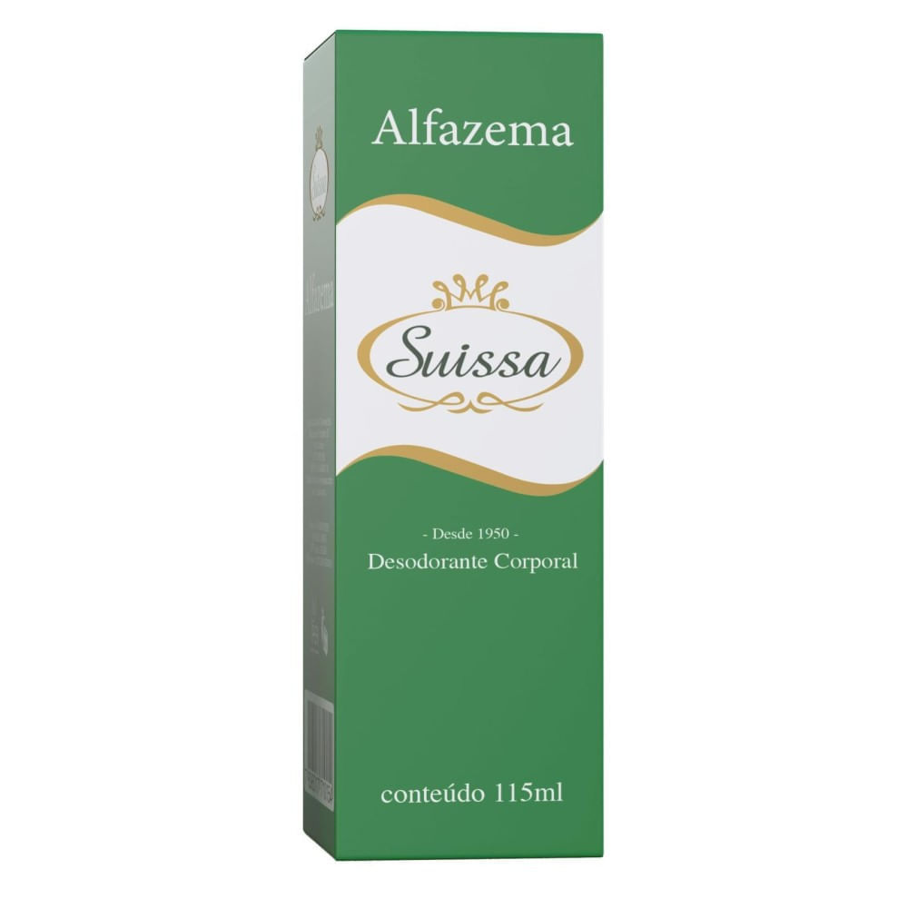 Colônia Desodorante Suissa Alfazema 115ml em Oferta na Shopee