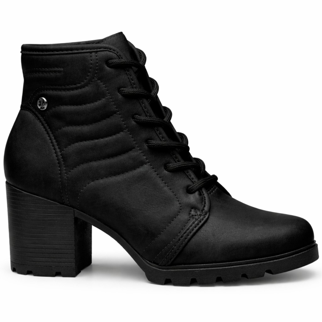 Bota Coturno Vertuo Dakota Salto Alto Bloco Grosso - D2441