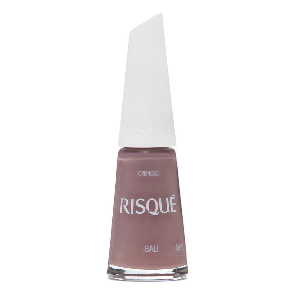 Esmalte Risqué Nude Cremoso Bali 8m em Oferta na Shopee