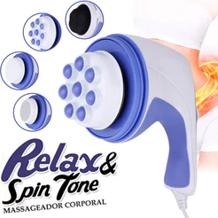 Massageador Spin Relax Tone Orbital para Drenagem Linfatica Profissional