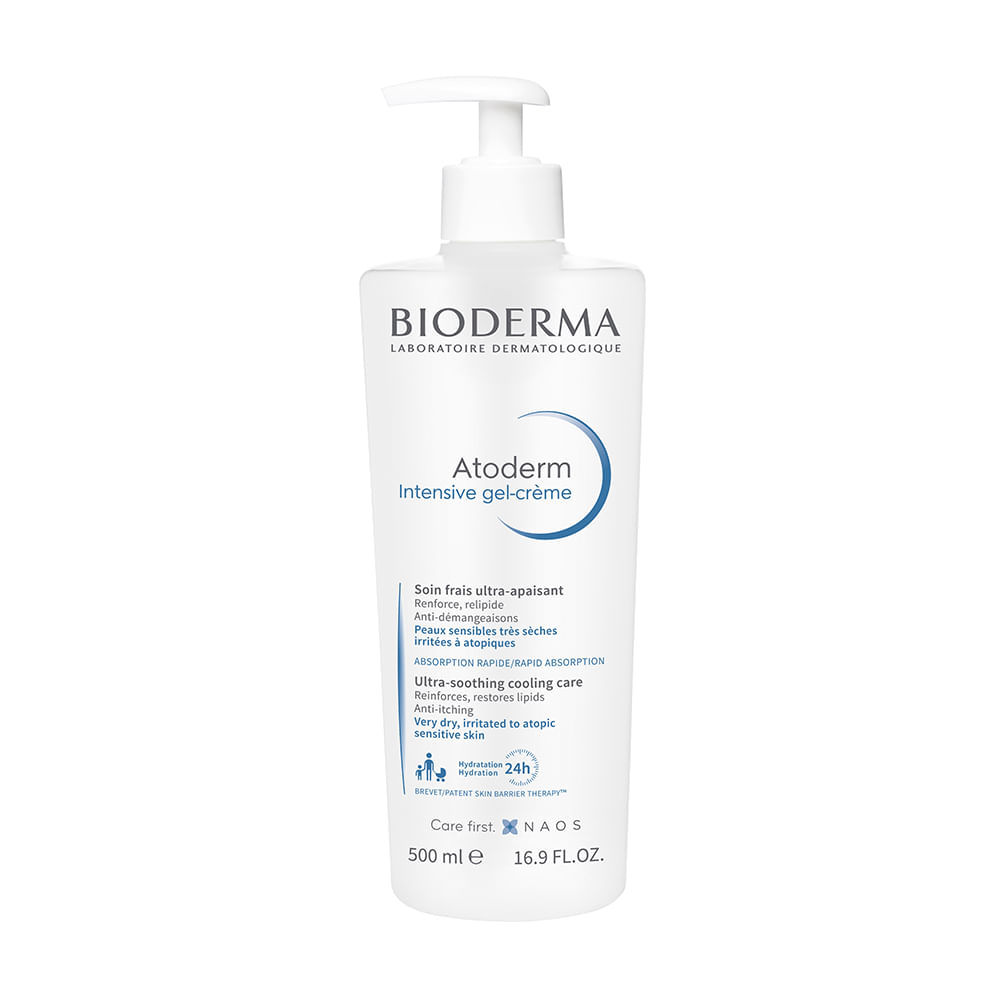 Bioderma Atoderm Intensive Gel Creme Hidratação Intensa Anticoceira 500ml em Oferta na Shopee