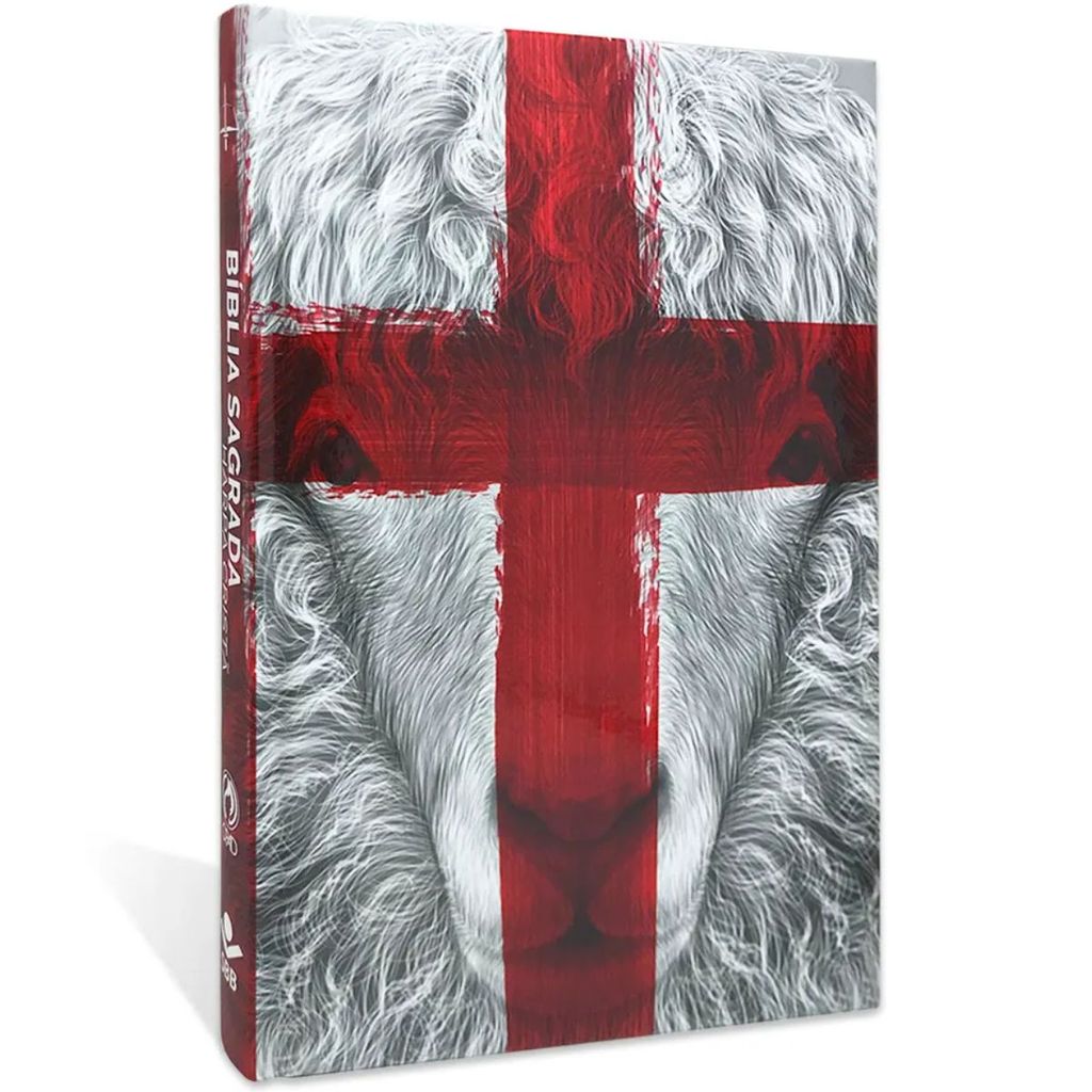 Bíblia Harpa Slim Cristã Jovem | Capa Dura | Cordeiro | ARC | CPAD