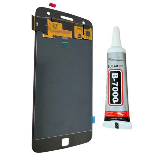 Tela Frontal Display Completo Para Moto Z Play Xt1635 Original Oled + Cola 15ml Envio Rápido
