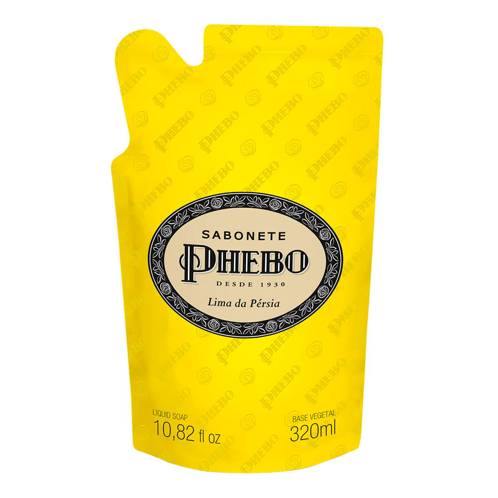 Sabonete Líquido Phebo Lima da Pérsia Refil 320ml em Oferta na Shopee