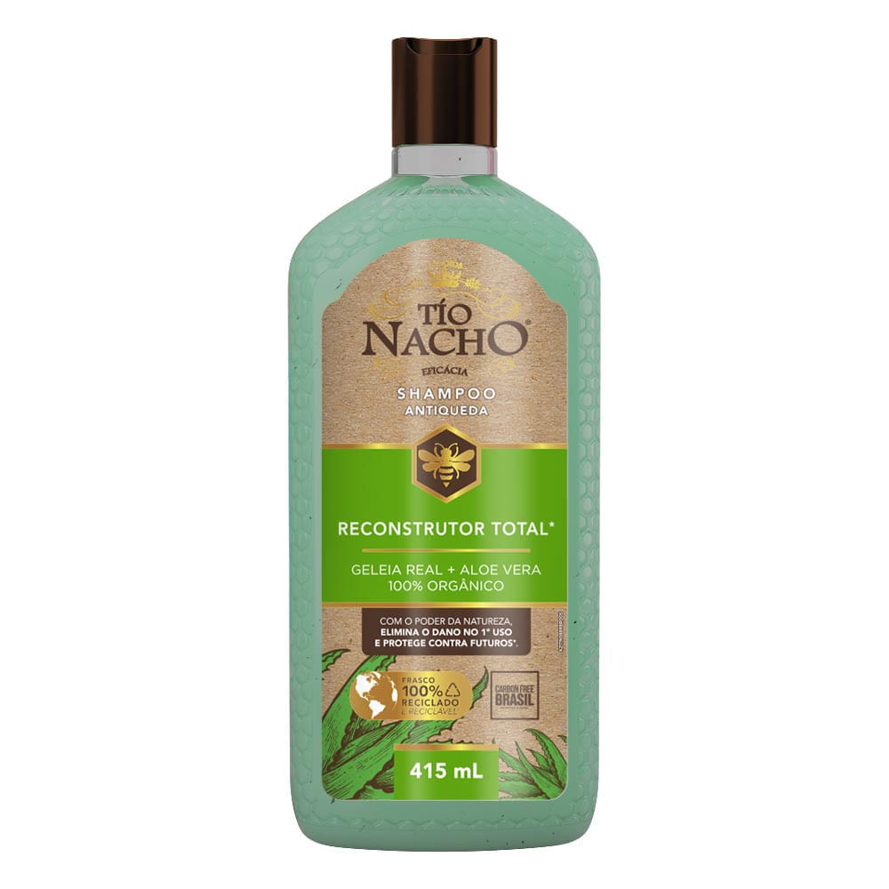 Shampoo Tio Nacho Reconstrutor Total 415ml em Oferta na Shopee