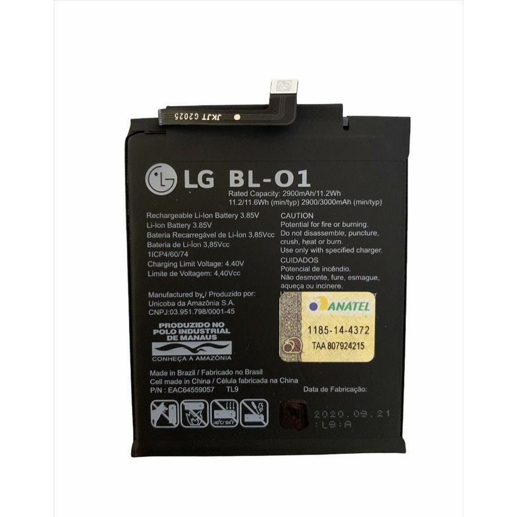 Bat Modelo compatível BL-01 para LG K8 Plus X120BMW reposição RD