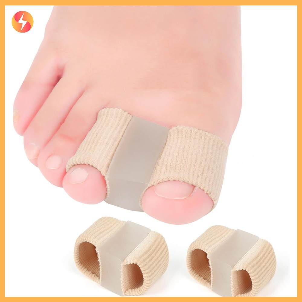 Separadores De Dedos Em Gel , Corretor De Joanete Com Laço Duplo , Espaçador De Dedo Grande , Alisador De Hálux Valgo , em Oferta na Shopee