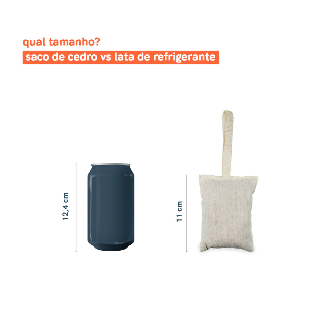 Conjunto de 2 Sacos com Cedro Oikos