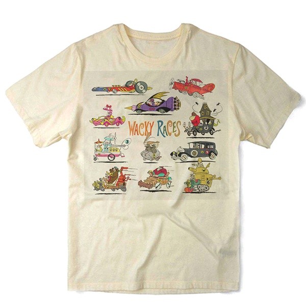 Camiseta Algodao Corrida Maluca Dick Vigarista Muttley Penelope Charmosa Desenho Cartoon Animado Retro Vintage