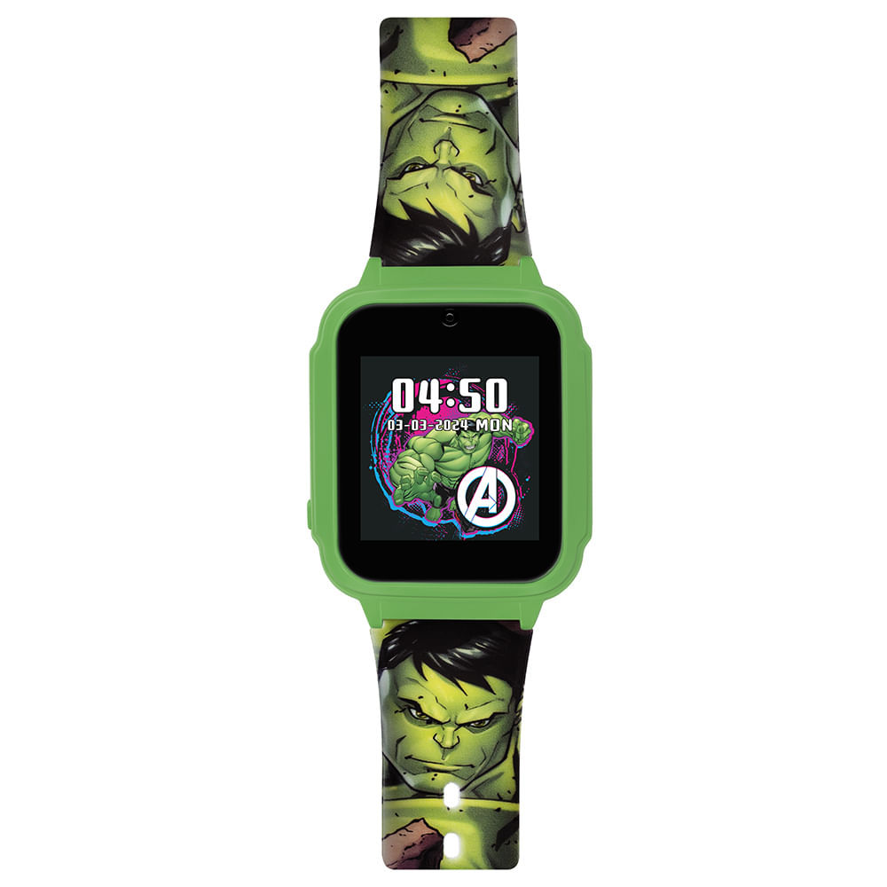 Relógio Interativo Condor Kids Marvel Hulk - COMARVELAB/8V