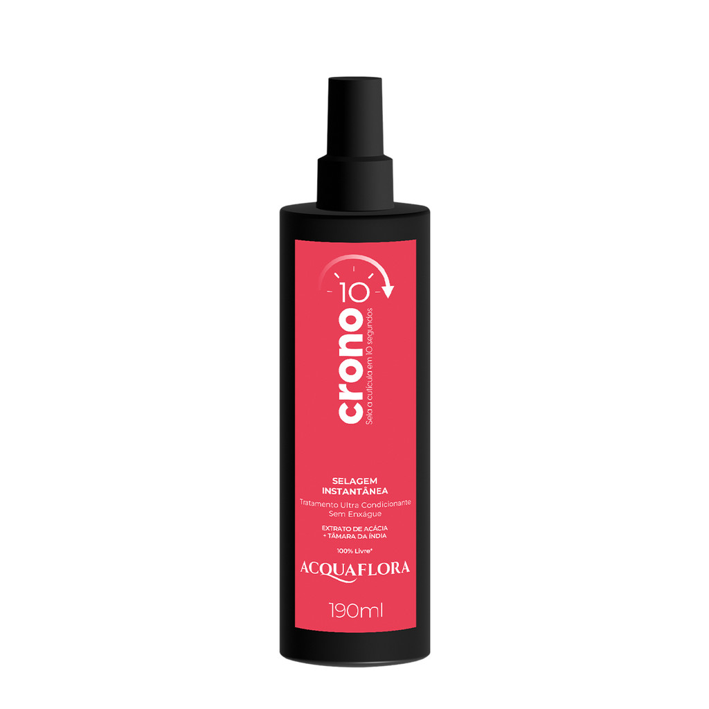 Acquaflora Crono 10 Selagem Instantânea - Tratamento Capilar 190ml em Oferta na Shopee