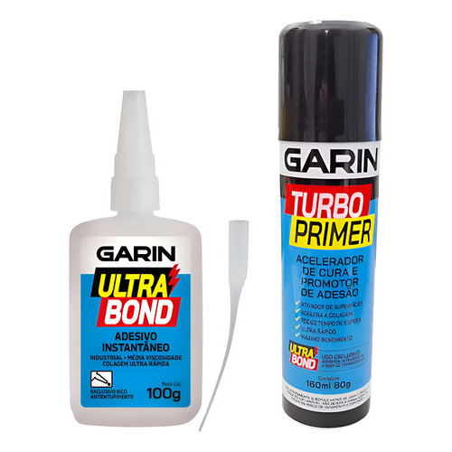 Kit ACM e Moveleiro  Cola Turbo Primer Catalizador E Adesivo Soluções de Colagem Rápida