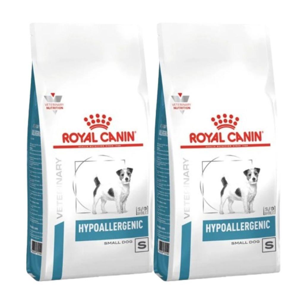 Kit 2 Ração Royal Canin Veterinary Hypoallergenic Small 2Kg