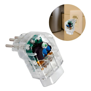 Protetor Total Contra Surtos E Raios  3p 10a Bivolt Transpar em Oferta na Shopee