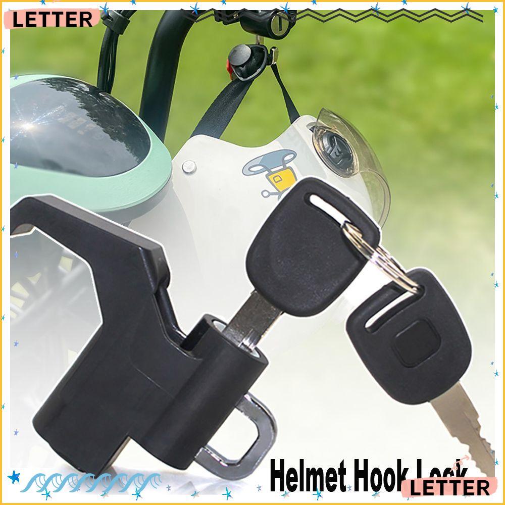 Carta E-bike Capacete Bloqueio Gancho , Acessórios De Ajuste Da Motocicleta Anti-Roubo Do