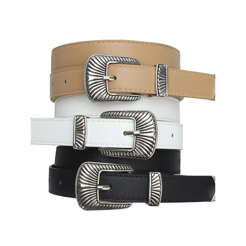 Cinto largo marrom 2024 novo estilo verão menina quente y2k cultura asiática cinto combinado com Jeans forma espartilho