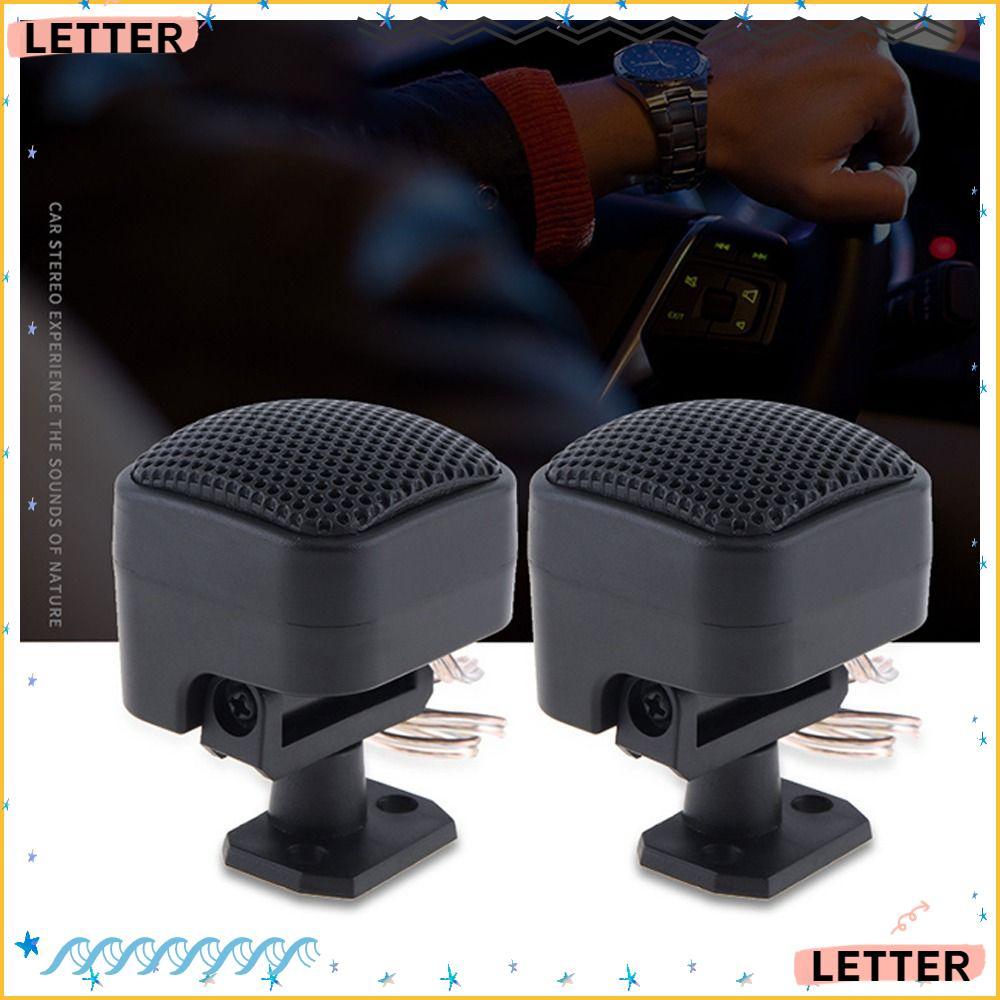Carta 1 Par De Tweeters Para Carro , Alto-Falante Quadrado Pequeno De 500 W ABS Universal 91dB