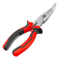 Alicate de Bico Meia Cana Curvo Niquelado 7pol 18cm MTX