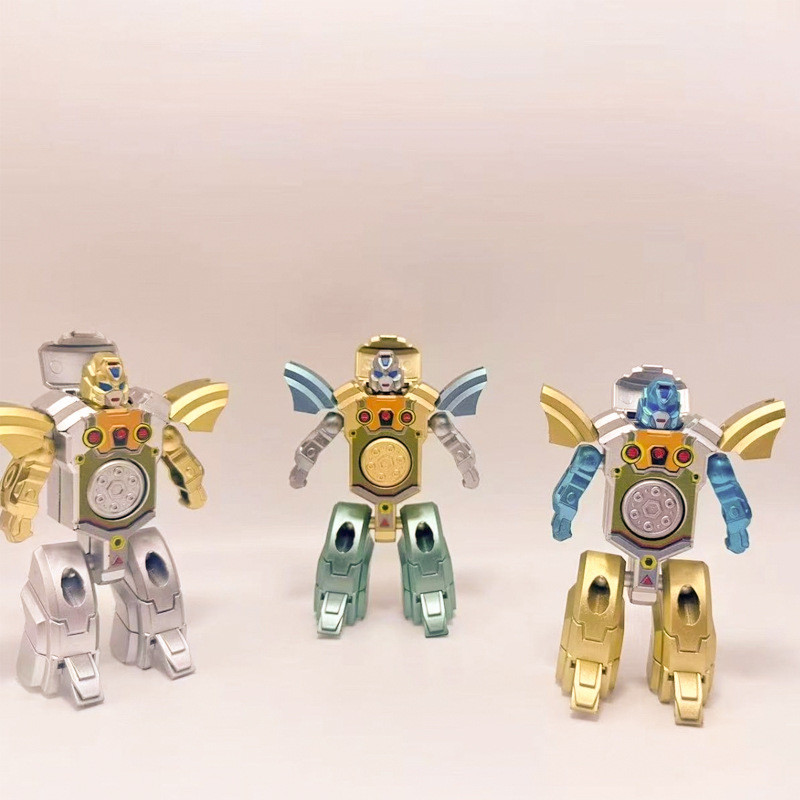 Brinquedo educativo infantil giratório que se transforma na ponta do dedo, robô mecânico de brinquedo, compatível com CR