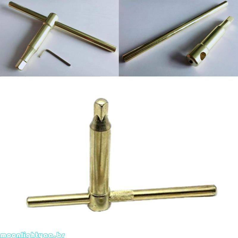 moonlightyaa1 10mm 12mm 14mm Ferramentas Mandril Torno Alça Chave Forma T 40CR Têmpera Ferramenta Inglesa