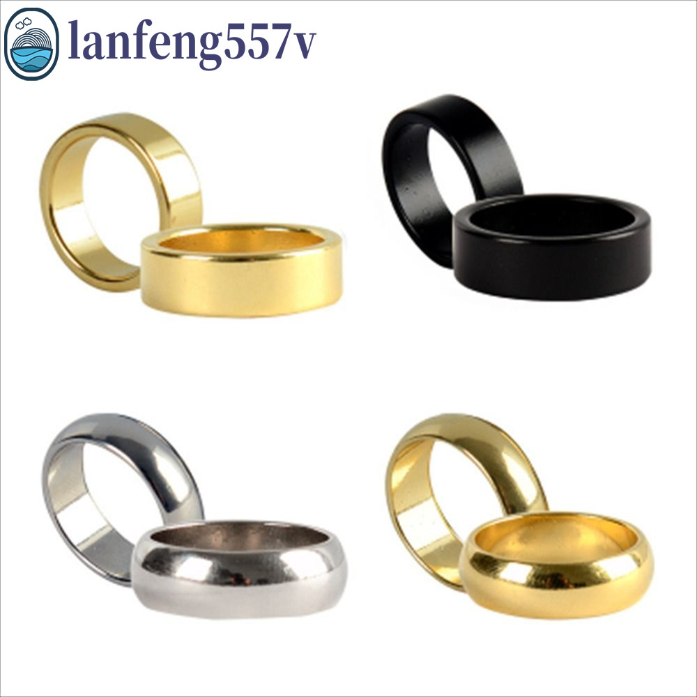 Anel Mágico LANFENG , Truques De Mágica 18mm/19mm/20mm/21mm , Placa Dourada E Prateada PK