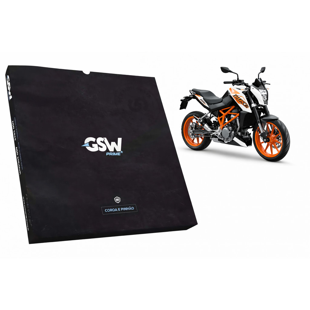 Kit Coroa e Pinhão KTM 200 Duke
