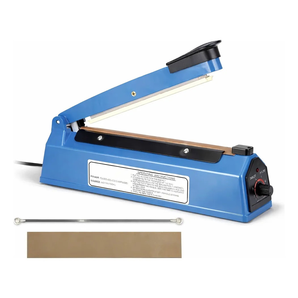 Seladora De Plastico Manual Com 20 Cm - Seladora De Embalagens 220v 8 Temperaturas