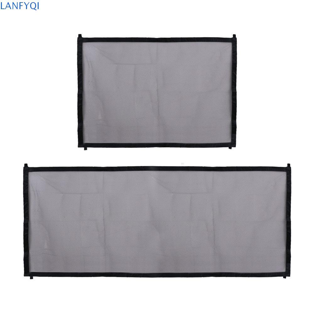 LANFYQI Pet Gate Segurança Prática Malha Interior Ao Ar Livre Cerca De Proteção Durável Cercas De Barreira Infantil