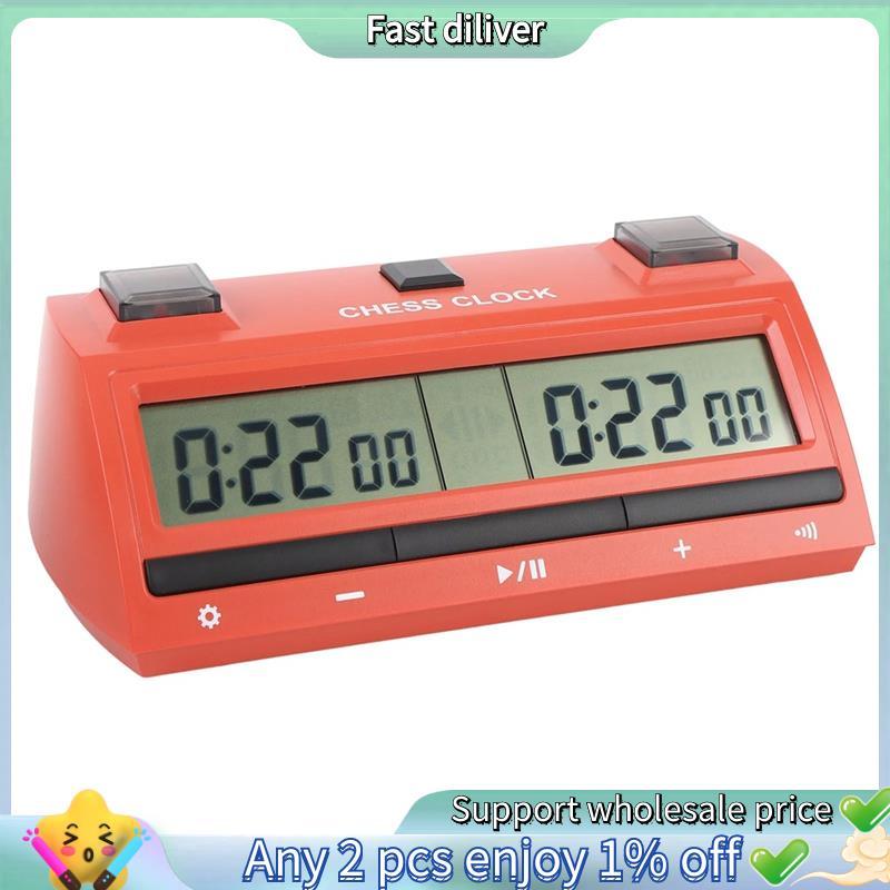 Relógio De Xadrez Digital Profissional , Temporizador De Jogo , Tela Grande Torneio Portátil