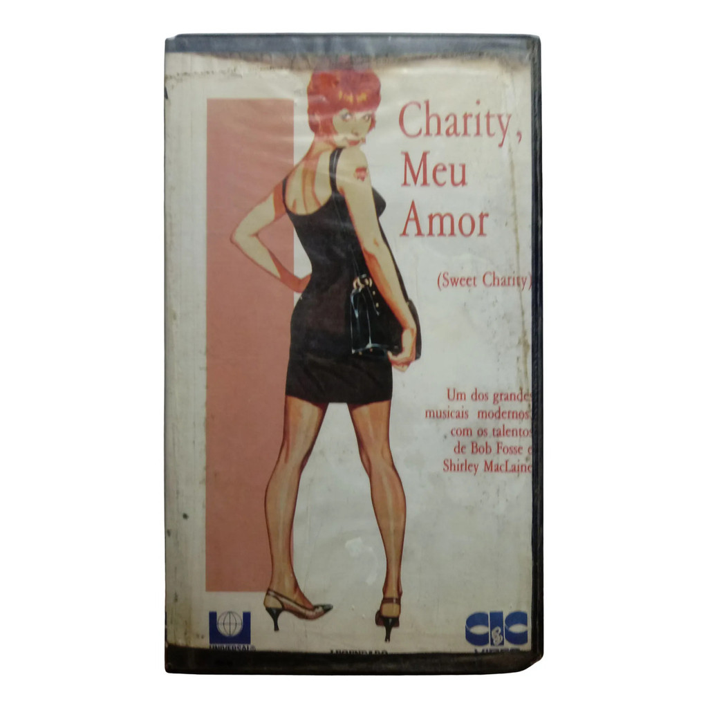 Vhs Shirley Maclaine - Charity, Meu Amor (sweet Charity)