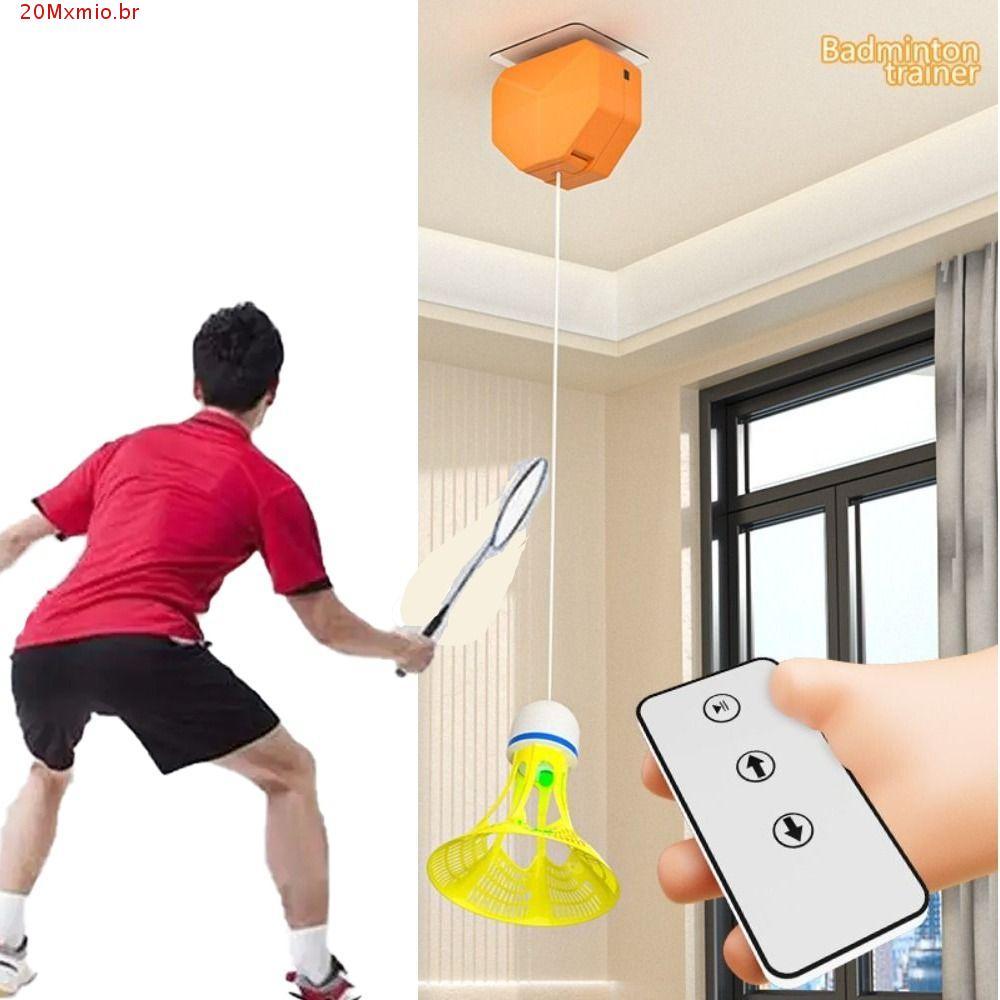 MXMIOB 1 Conjunto De Badminton De Autotreinamento , Treinador Elétrico Giratório , Rebatidas