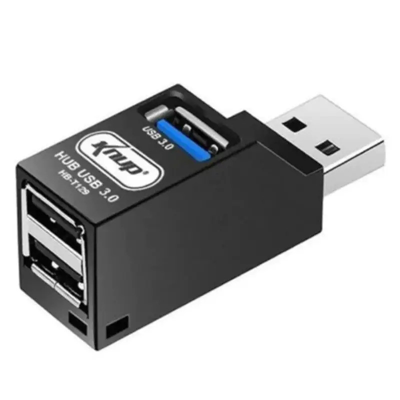 HUB USB 3.0 COM 3 PORTAS MISTAS USB2.0 E USB 3.0 KNUP HB-T129