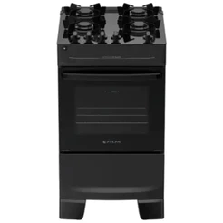 Fogão Mônaco Top Glass 4 Bocas Automático Mesa de Vidro Forno Atlas