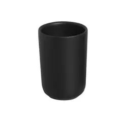 Conjunto com 4 Copos Neo Stoneware Preto Matte 220ml