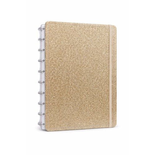 Caderno Medium Reposicionavel Capa Dura Organizador Notebook Papelaria