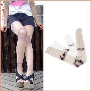 Yao Feminino Novidade Meia-Calça Gótico Anime Articulado Para Boneca Estampa Tatuagem Tig