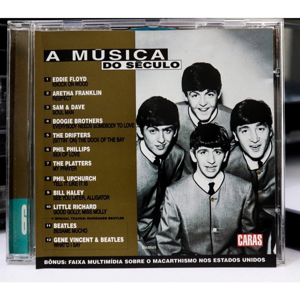CD A MUSICA DO SÉCULO -VARIOUS  VOL. 6 (REVISTA CARAS)