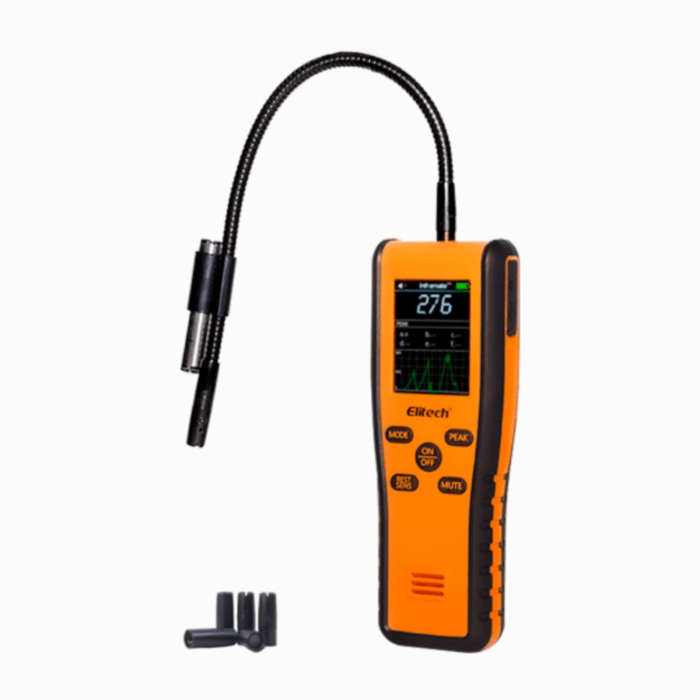 Detector de Vazamento de Gás e Fluído Refrigerante com Sensor infravermelho e Diodo aquecido INFRAMATE D - Elitech
