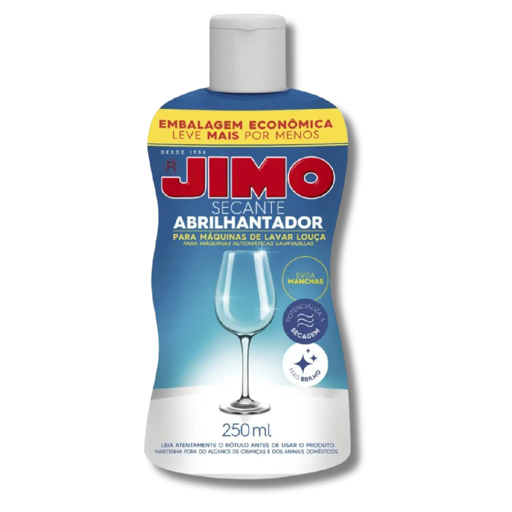 JIMO Secante Abrilhantador 250ml Sem Resíduos