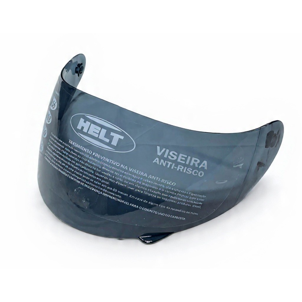 VISEIRA FUME ORIGINAL CAPACETE HELT RACE MT THUNDER MT BLADE