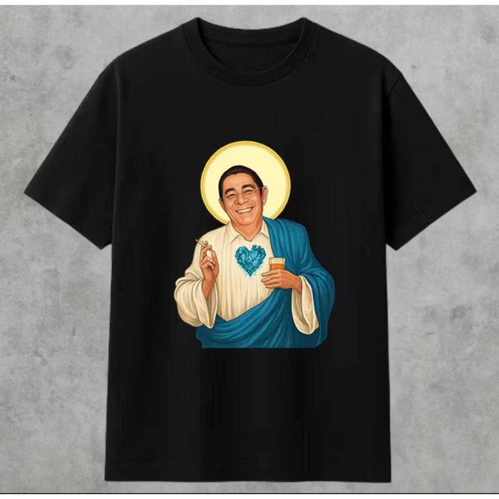 Camiseta Unissex Básica Santo Zeca Pagodinho Blusa Samba 100% Algodão Lançamento