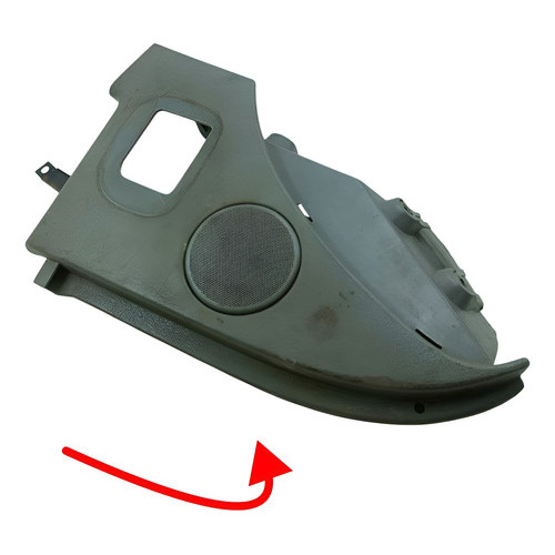Suporte Tampao Bagagito C/detalhe Vw Gol G3 1999 373867762 Preto