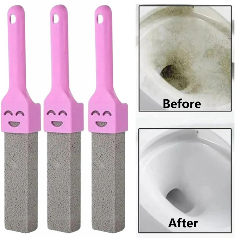 Varinha de Limpeza Stone-Pomes para Assento de Vaso Sanitário, Escova de Remoção de Ferrugem e Sujeira de Calcário, Ferr