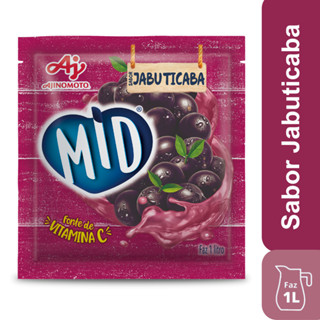 Kit Refresco em Pó MID® Sabor Jabuticaba Com 5 Unidades de 20g em Oferta na Shopee