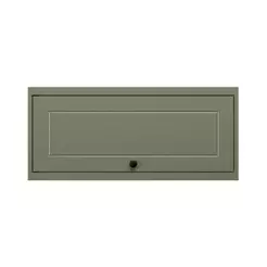 Armário Aéreo MDF Herval Viana, 1 Porta, Verde Hill, 80 Cm
