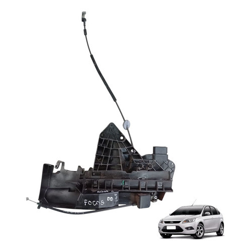 Fechadura Elétrica Traseira Direita Ford Focus 2009 2013 Preto