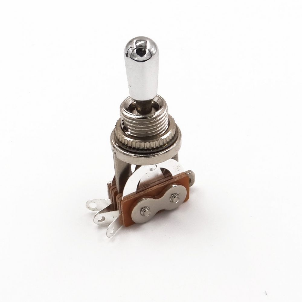 CHAVE SELETORA 3P LES PAUL KNOB METAL CROMADA ELEPHANT ELE0291
